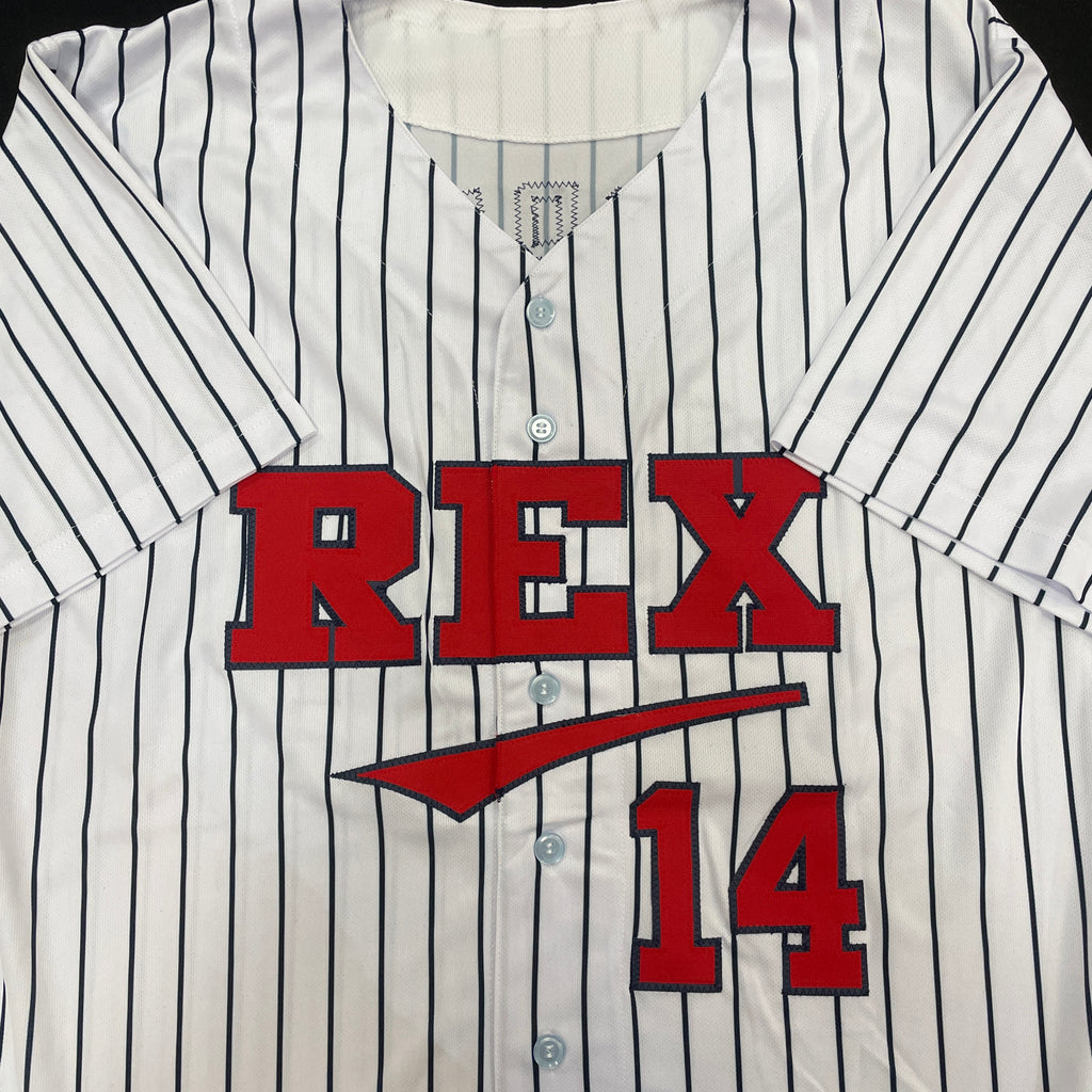Kent Hrbek Autographed T-Rex Nickname White Pro-Style Jersey