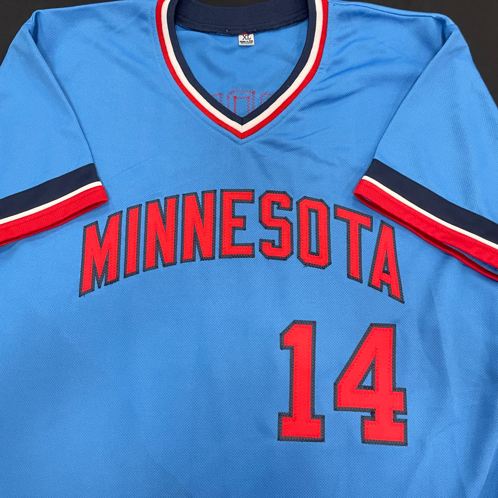 Autographed Minnesota Twins Byron Buxton Fanatics Authentic Light Blue Nike  Replica Jersey