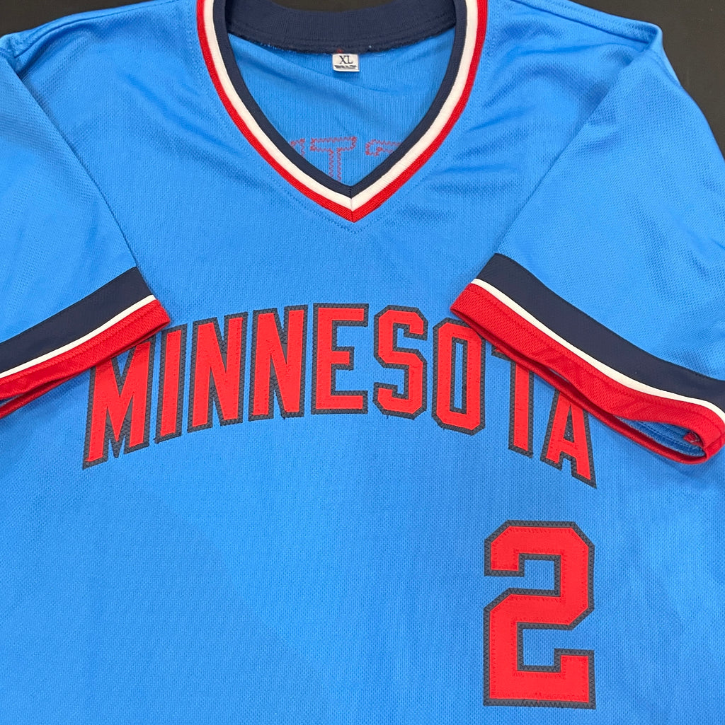 Byron Buxton Minnesota Twins Autographed Light Blue Nike Replica Jersey