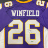 Antoine Winfield Autographed Purple Pro-Style Jersey