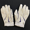 Cam Bynum Game Used Gloves and Arm Sleeves Autographs FanHQ Game Worn Gloves vs. Cardinals 12/1/24