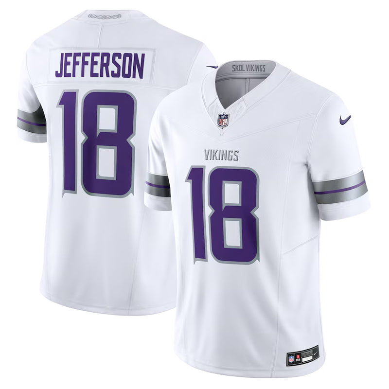 AVAILABLE IN-STORE ONLY! Justin Jefferson Minnesota Vikings White Alternate Nike Vapor F.U.S.E. Limited Jersey Jersey Nike