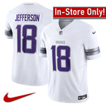 AVAILABLE IN-STORE ONLY! Justin Jefferson Minnesota Vikings White Alternate Nike Vapor F.U.S.E. Limited Jersey Jersey Nike