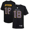 AVAILABLE IN-STORE ONLY! Justin Jefferson Youth Minnesota Vikings Black Nike Game Jersey Jersey Nike