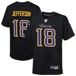 AVAILABLE IN-STORE ONLY! Justin Jefferson Youth Minnesota Vikings Black Nike Game Jersey Jersey Nike