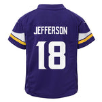 AVAILABLE IN-STORE ONLY! Justin Jefferson Nike Toddler Minnesota Vikings Purple Replica Jersey Jersey Nike