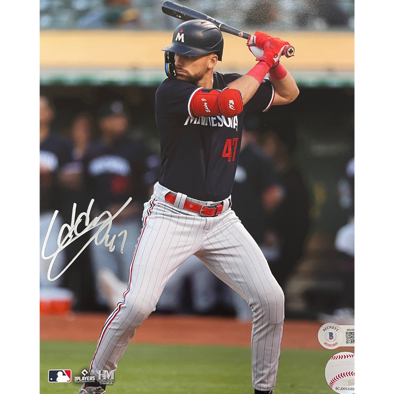 Edouard Julien Autographed Minnesota Twins 8x10 Photo