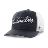 Minnesota Timberwolves '47 Brand Navy/White Downburst Trucker Snapback Rope Hat Hats 47 Brand