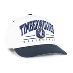 Minnesota Timberwolves '47 Brand White Roscoe Hitch Rope Hat