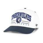 Minnesota Timberwolves '47 Brand White Roscoe Hitch Rope Hat