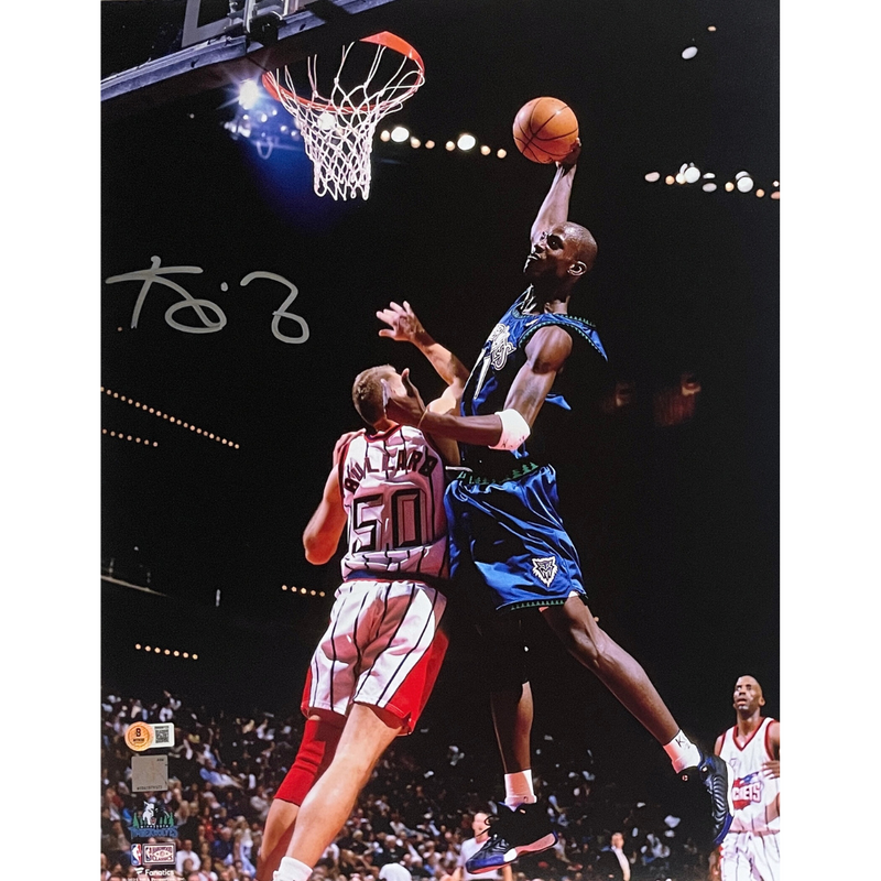Kevin Garnett Autographed Minnesota Timberwolves 16x20 Photo Autographs Fan HQ