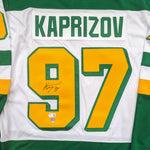 Kirill Kaprizov Autographed Minnesota Wild 2020-21 Fanatics Reverse Retro 1.0 Replica Jersey Autographs FanHQ   