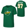 Kirill Kaprizov Minnesota Wild Youth Retro Player T-Shirt T-Shirts Outerstuff