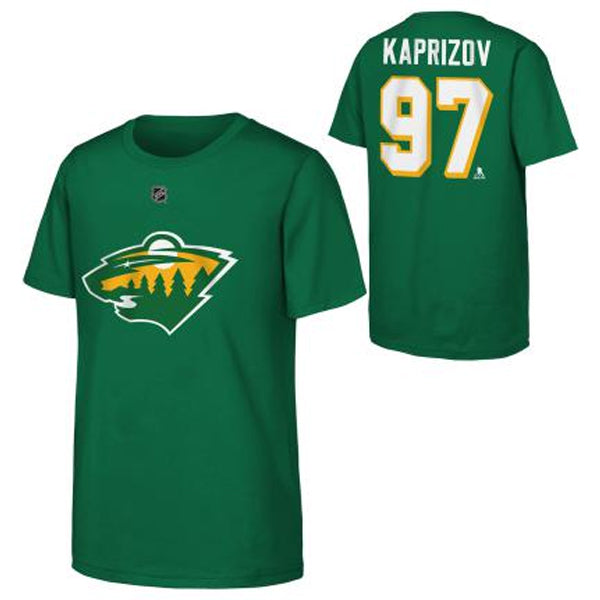 Kirill Kaprizov Minnesota Wild Youth Retro Player T-Shirt T-Shirts Outerstuff