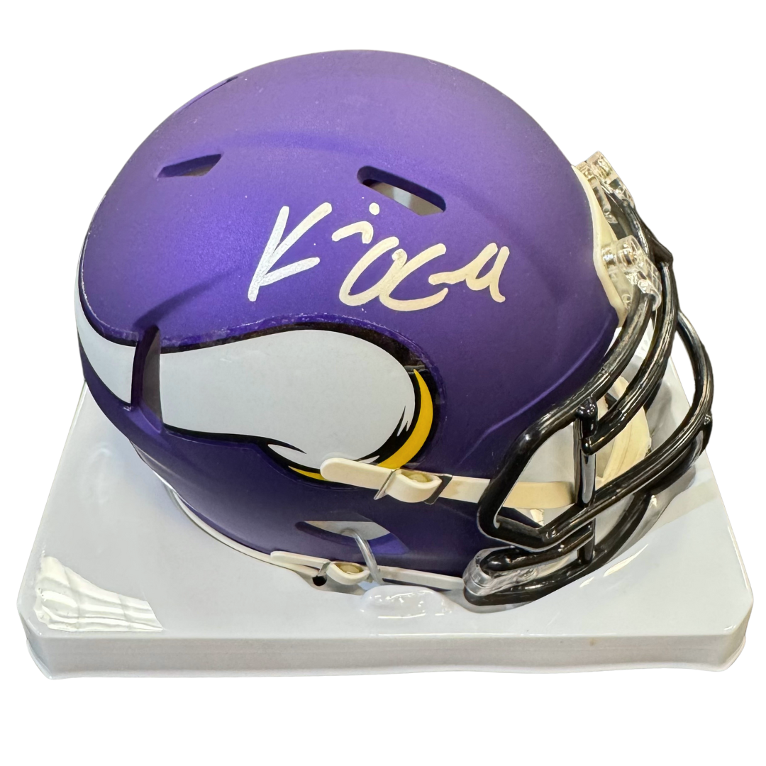Kevin O'Connell and Brian Flores Autographed Minnesota Vikings Kevin O'Connell and Brian Flores Autographed Minnesota Vikings