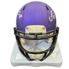 Kevin O'Connell and Brian Flores Autographed Minnesota Vikings Speed Mini Helmet Autographs Fan HQ