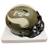 Kevin O'Connell Autographed Minnesota Vikings Salute To Service Mini Helmet Autographs Fan HQ   