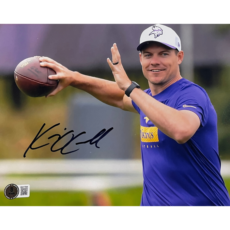 Kevin O'Connell Autographed Minnesota Vikings 8x10 Photo Autographs Fan HQ