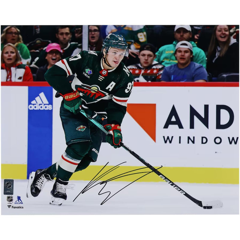 Kirill Kaprizov Autographed Minnesota Wild 16x20 Photo Autographs FanHQ