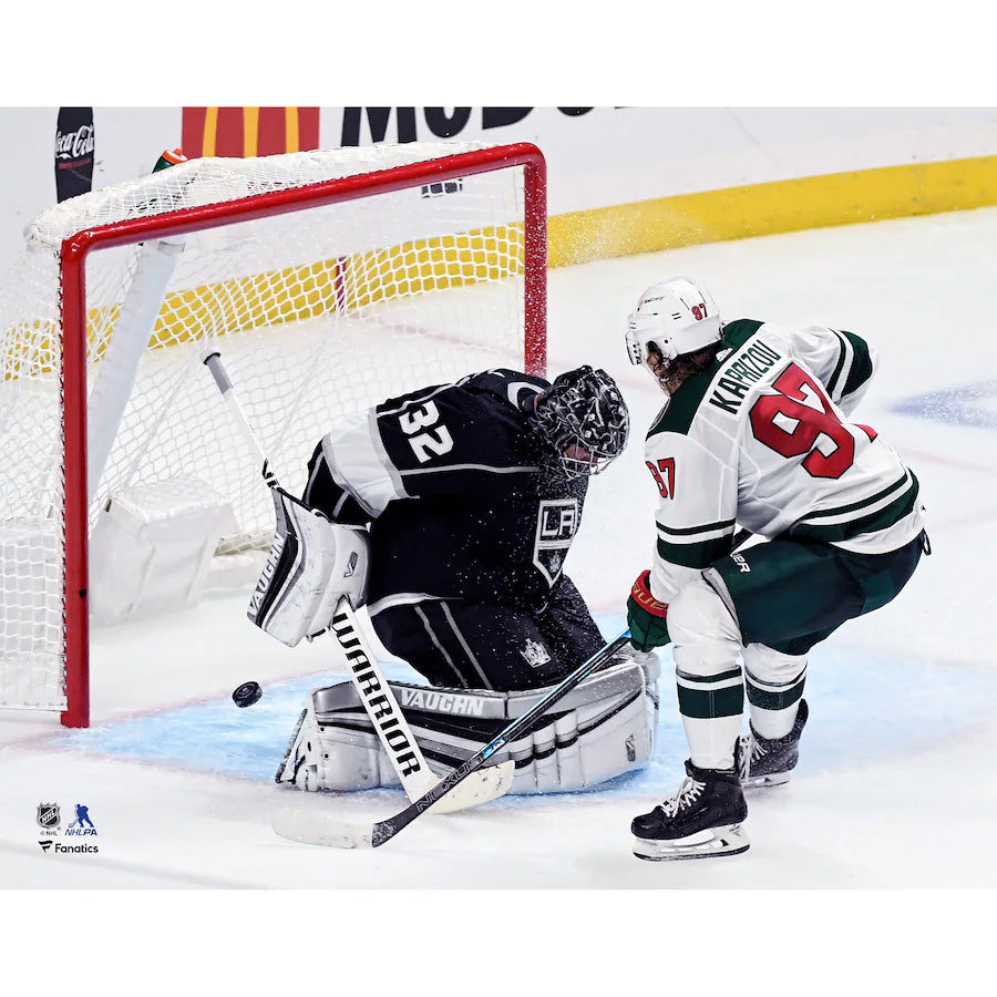 Kirill Kaprizov Unsigned Minnesota Wild First NHL Goal 8x10 Photo Collectibles Fan HQ