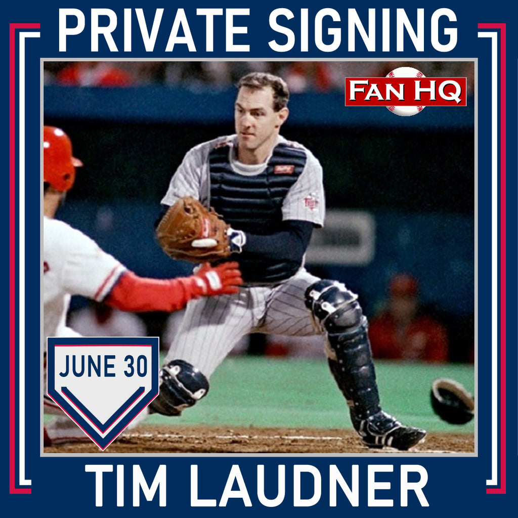 Tim Laudner Private Signing Autograph (Your Item) Autographs Fan HQ   