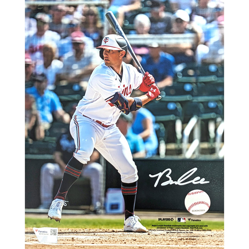 Brooks Lee Autographed Minnesota Twins 8x10 Photo Autographs Fan HQ   