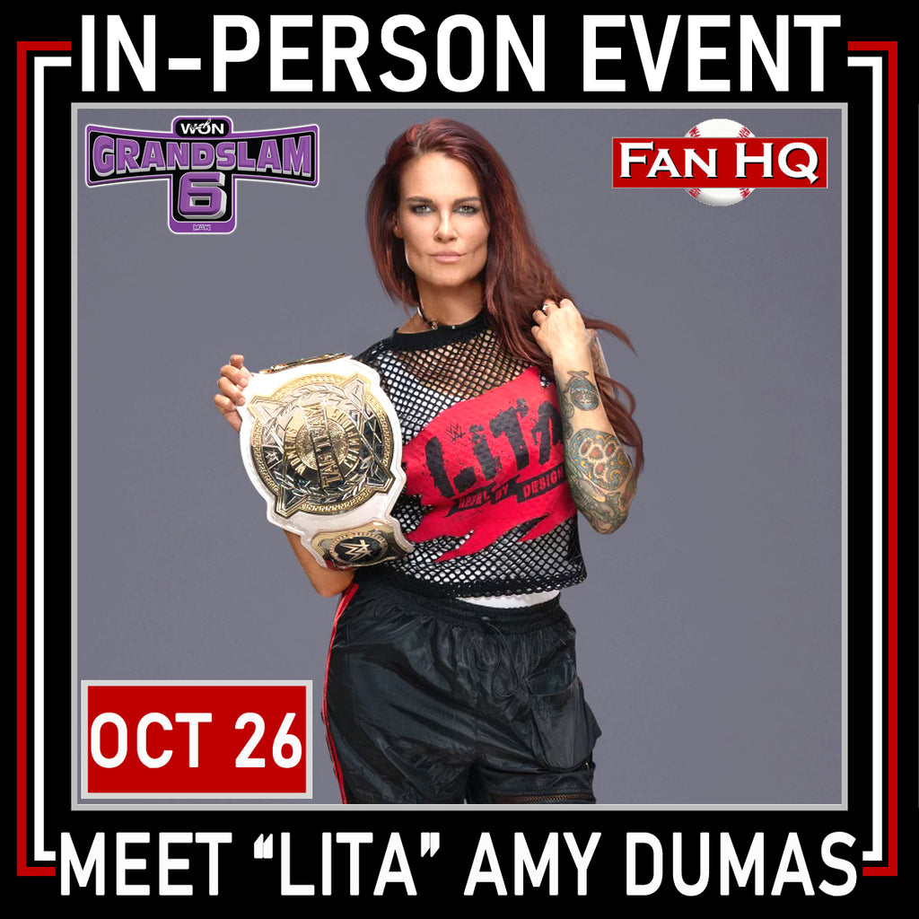 "LITA" Amy Dumas Mail Order/Drop Off Inscription Ticket Autographs Fan HQ   