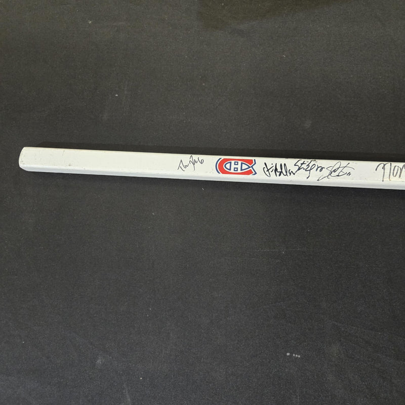 Montreal Canadiens 2008-09 Team Signed Hockey Stick
