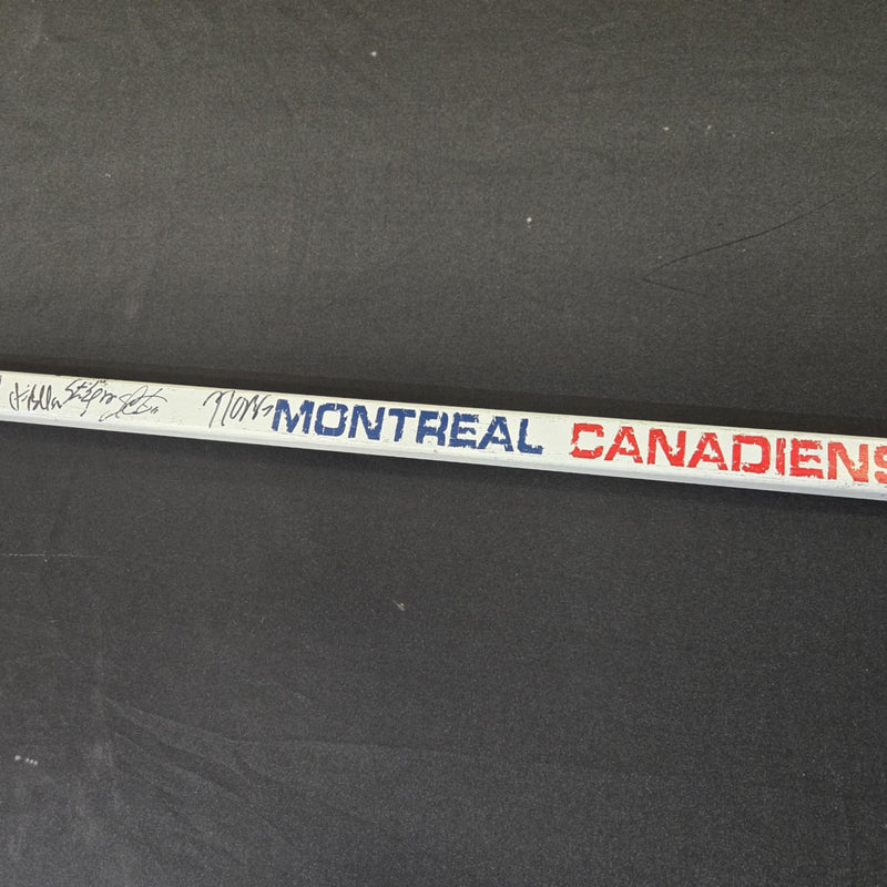 Montreal Canadiens 2008-09 Team Signed Hockey Stick