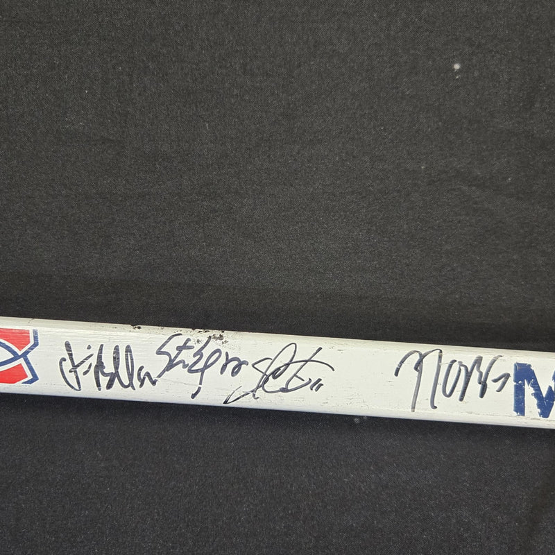 Montreal Canadiens 2008-09 Team Signed Hockey Stick