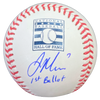 Joe Mauer Autographed Rawlings Hall of Fame Baseball w/ 1st Ballot Inscription Autographs Fan HQ   