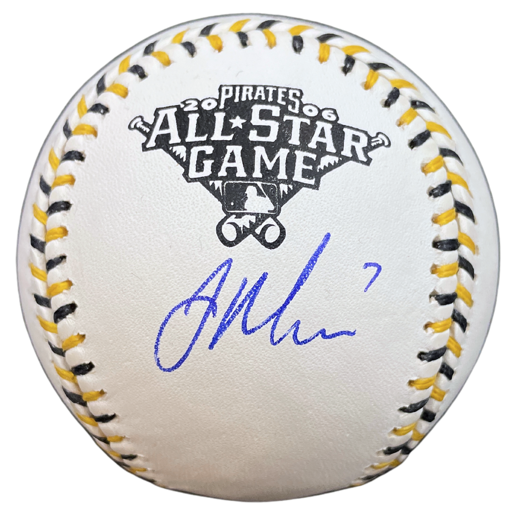 Joe Mauer Autographed Rawlings 2004 All Star Game Baseball Autographs Fan HQ   