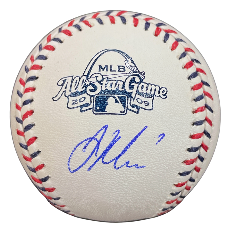 Joe Mauer Autographed 2009 All Star Game Baseball Minnesota Twins
