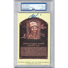 Joe Mauer PSA Authenticated Autographed Hall of Fame Postcard