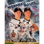 Joe Mauer and Justin Morneau Autographed 16x20 Photo Autographs Fan HQ   