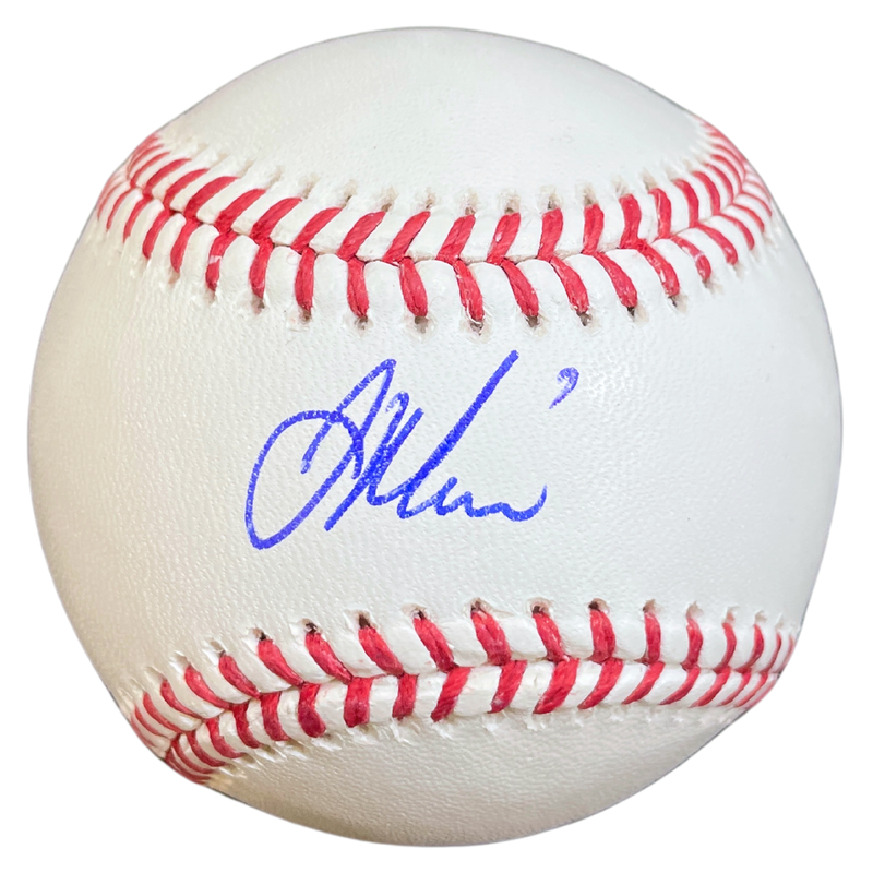 Joe Mauer Autographed Rawlings Official Major League Baseball Autographs Fan HQ   