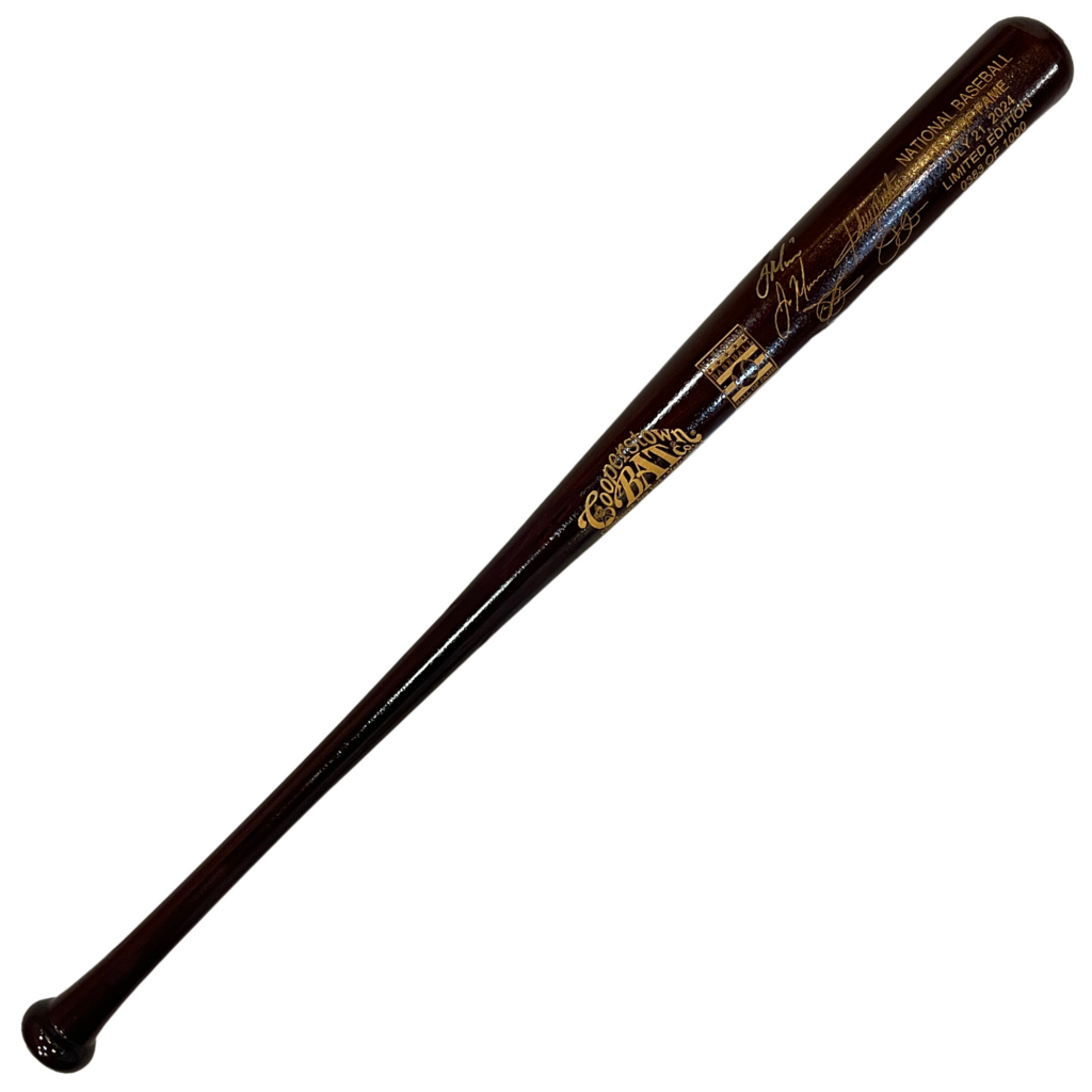 Joe Mauer Autographed Hall Of Fame Class Of 2024 Induction Bat Autographs Fan HQ