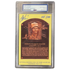 Joe Mauer PSA Authenticated Autographed Hall of Fame Postcard w/ HOF 2024 Inscription Autographs Fan HQ