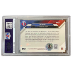 Joe Mauer PSA Authenticated Autographed Topps Now Card Autographs Fan HQ