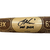 Joe Mauer Autographed Fan HQ Exclusive Pillbox Bat w/ HOF 2024 Inscription (Numbered Edition) Autographs Fan HQ Number 24/24  