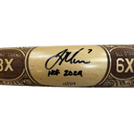 Joe Mauer Autographed Fan HQ Exclusive Pillbox Bat w/ HOF 2024 Inscription (Numbered Edition) Autographs Fan HQ Standard Number (2-6 | 8-23)  