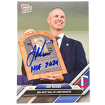 Joe Mauer Autographed Topps Now Card w/ HOF 2024 Inscription Autographs Fan HQ   