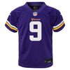 AVAILABLE IN-STORE ONLY! J.J. McCarthy Kids Minnesota Vikings Purple Nike Game Jersey Jersey Nike
