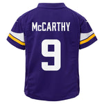 AVAILABLE IN-STORE ONLY! J.J. McCarthy Kids Minnesota Vikings Purple Nike Game Jersey Jersey Nike