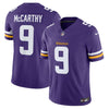 J.J. McCarthy Minnesota Vikings Purple Nike Vapor F.U.S.E. Limited Jersey Jersey Nike