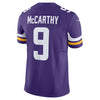 J.J. McCarthy Minnesota Vikings Purple Nike Vapor F.U.S.E. Limited Jersey Jersey Nike