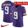 AVAILABLE IN-STORE ONLY! J.J. McCarthy Minnesota Vikings Purple Nike Vapor F.U.S.E. Limited Jersey Jersey Nike
