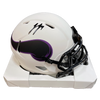 J.J. McCarthy Autographed Minnesota Vikings Lunar Eclipse Mini Helmet Autographs FanHQ   