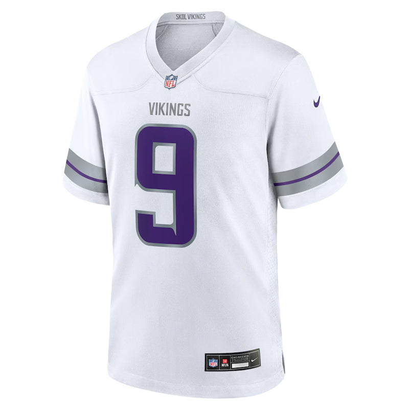 J.J. McCarthy Minnesota Vikings White Nike Alternate Game Jersey Jersey Nike