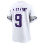 J.J. McCarthy Minnesota Vikings White Nike Alternate Game Jersey Jersey Nike   